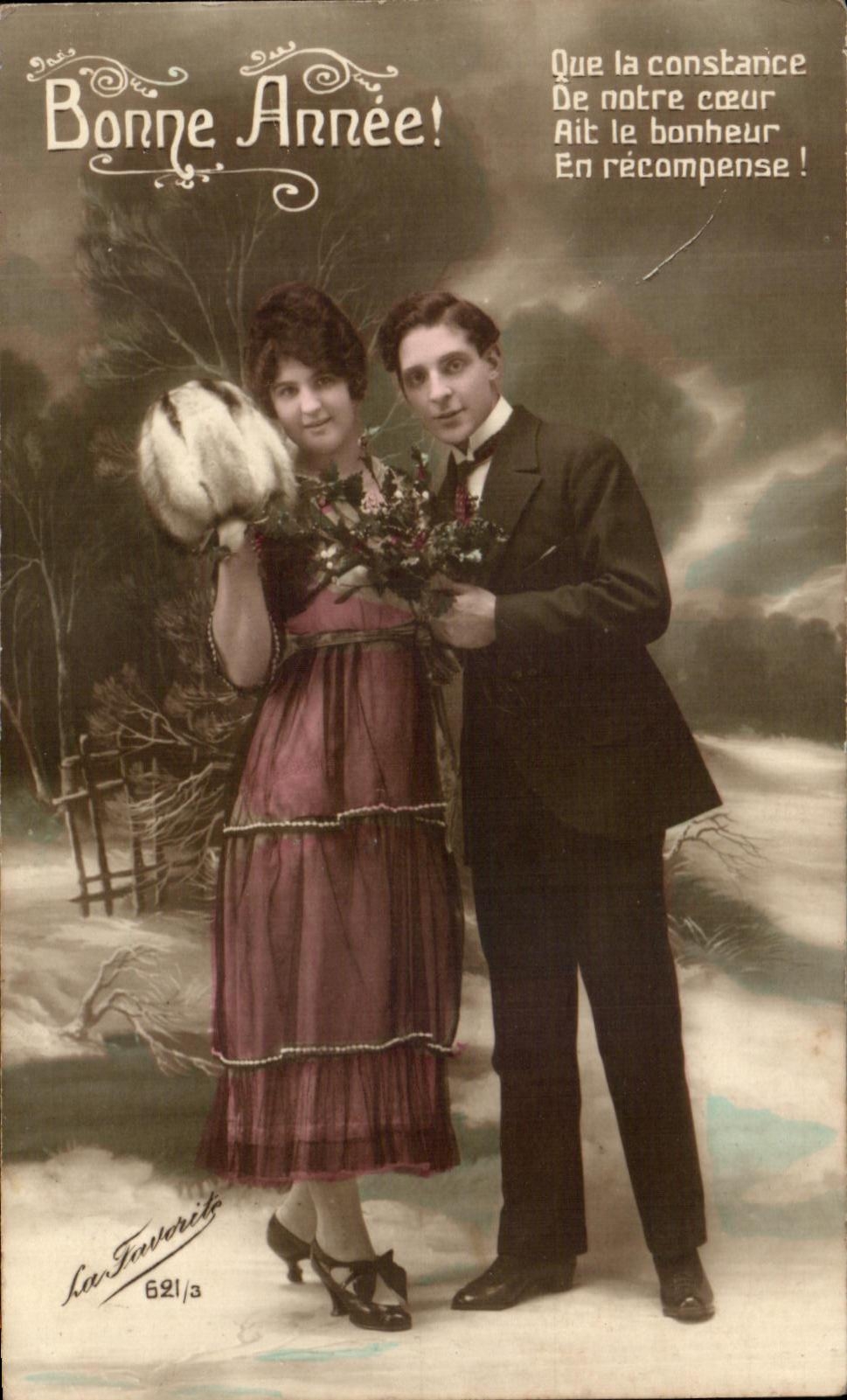 CPA Fantaisie Femme 