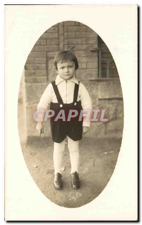 CARTE PHOTO Enfant