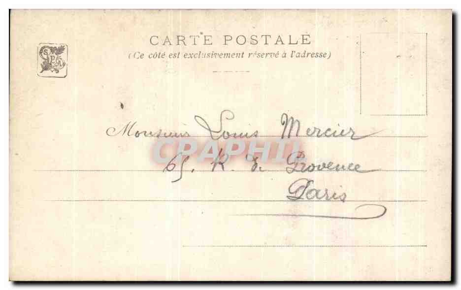 CPA Fantaisie Femme Etcheverry Vertige Baiser — Verso
