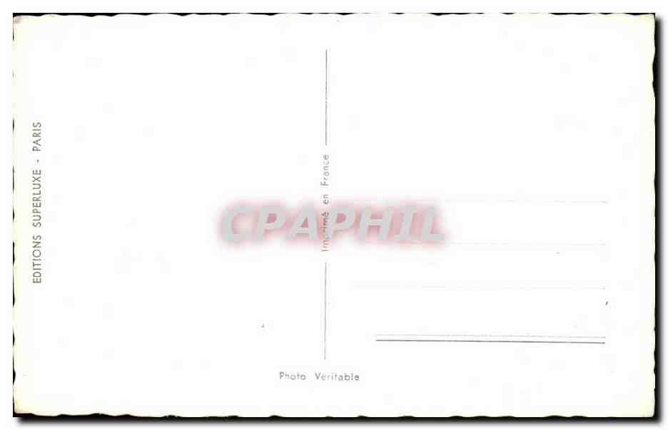 CPA Fantaisie Femme  — Verso