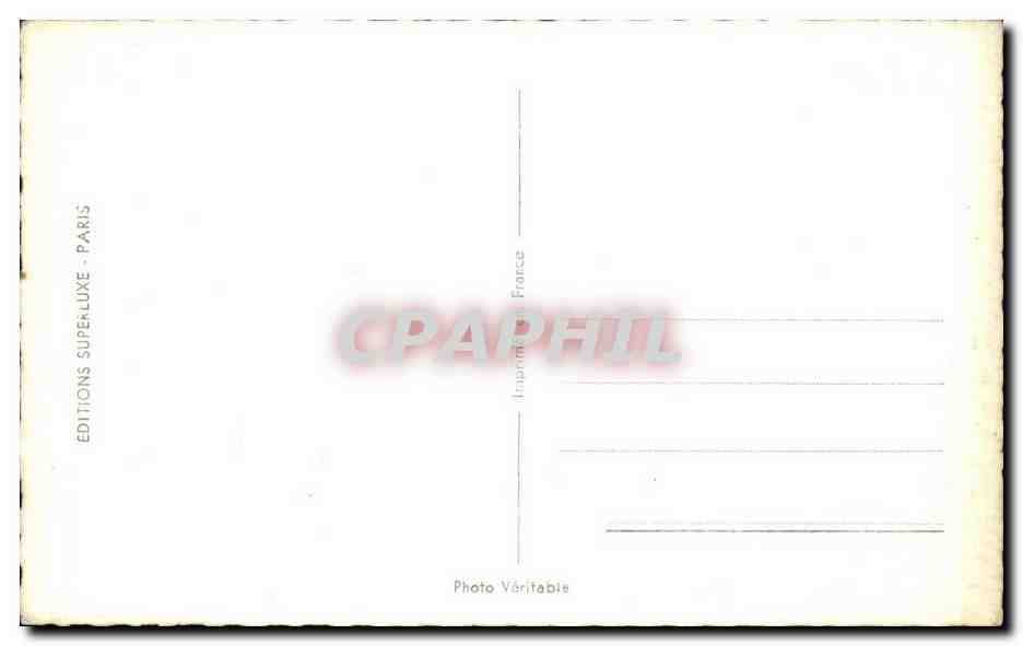 CPA Fantaisie Femme  — Verso