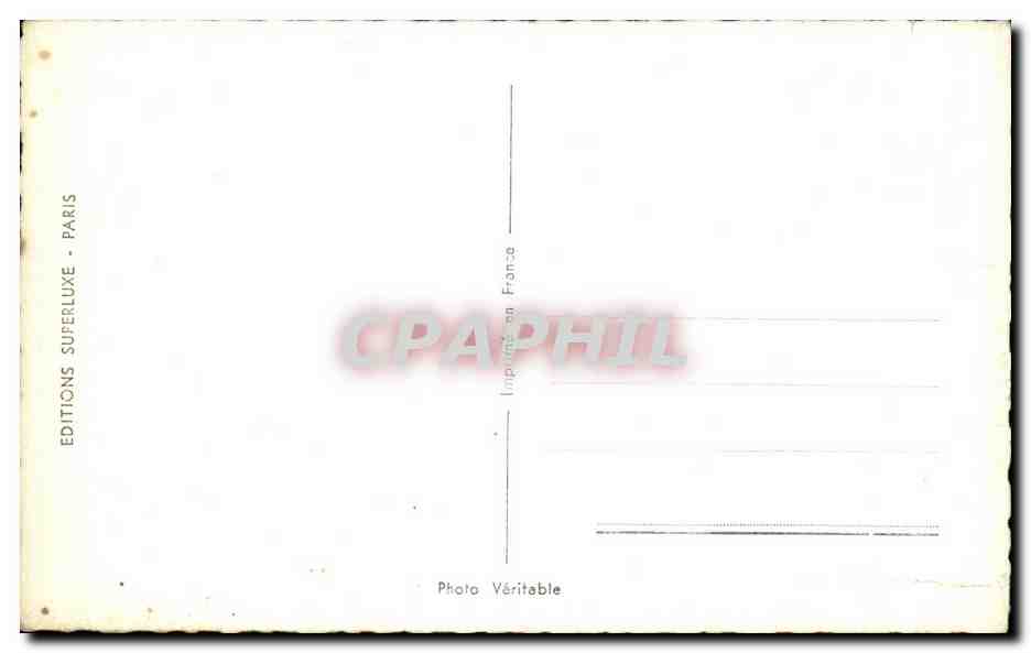 CPA Fantaisie Femme  — Verso