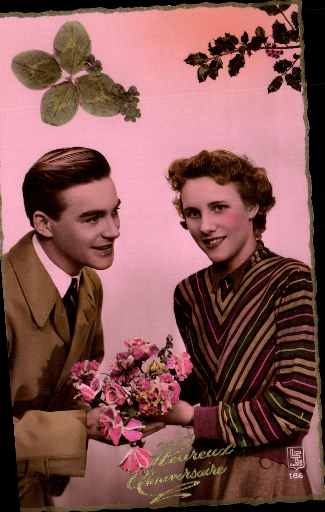 Jeune couple — Anniversaire — Éditions Superluxe, n°186