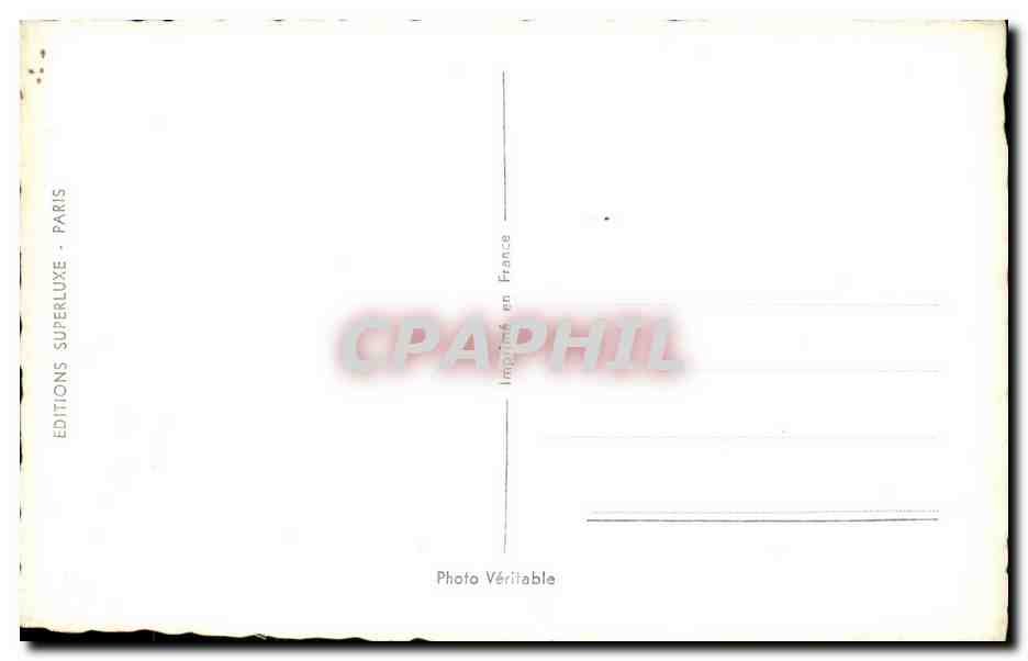 CPA Fantaisie Femme  — Verso