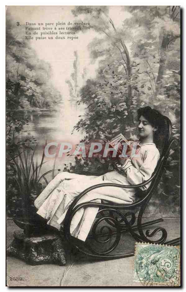 CPA Fantaisie Femme 