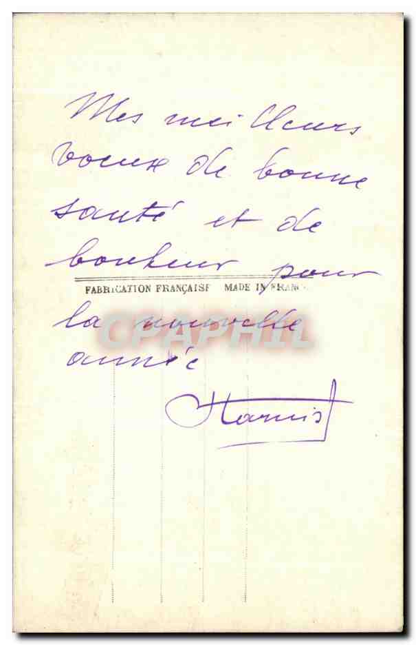 Village enneigé — Bonne Année — S.O.L. PARIS 2991 — Verso