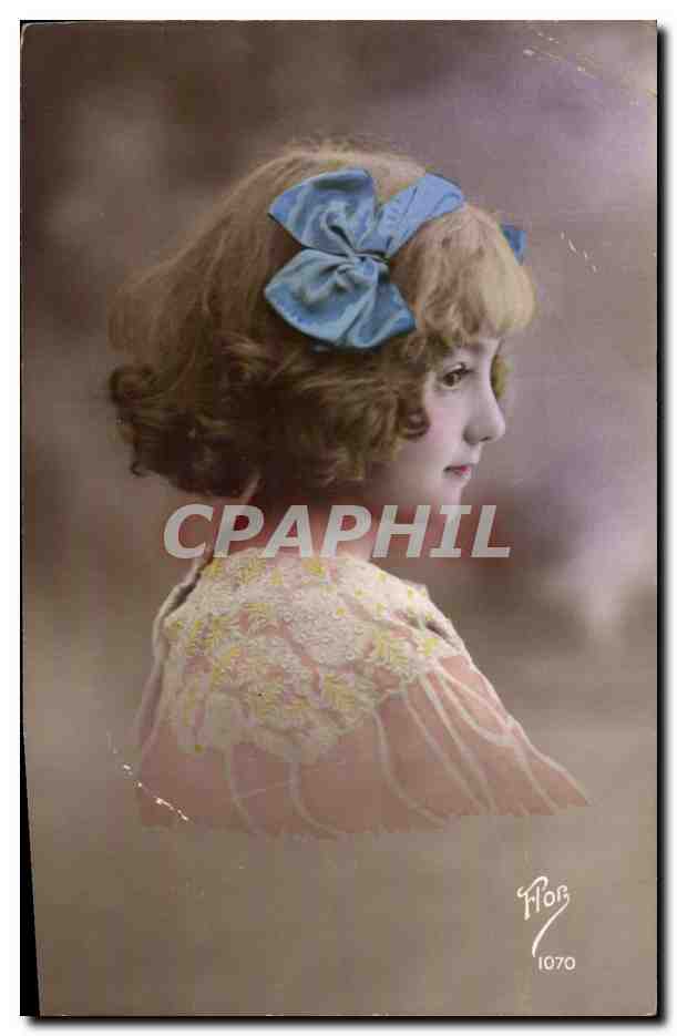 Vintage Postcard Fantasy Child