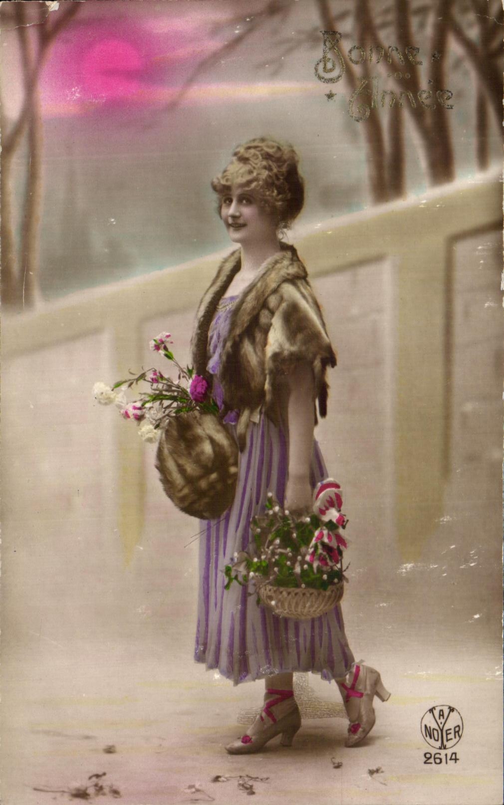 CPA Fantaisie Femme 