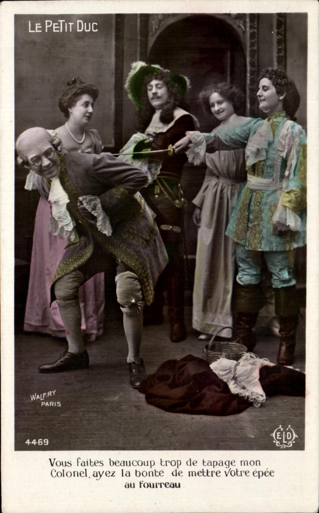 Le Petit Duc — scène comique — Walfry, n° 4469
