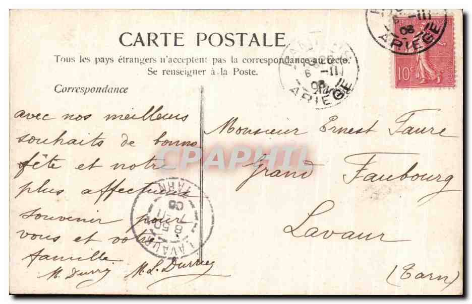Donna con mazzo di fiori — Buon compleanno! — AE 2295/3 — Verso