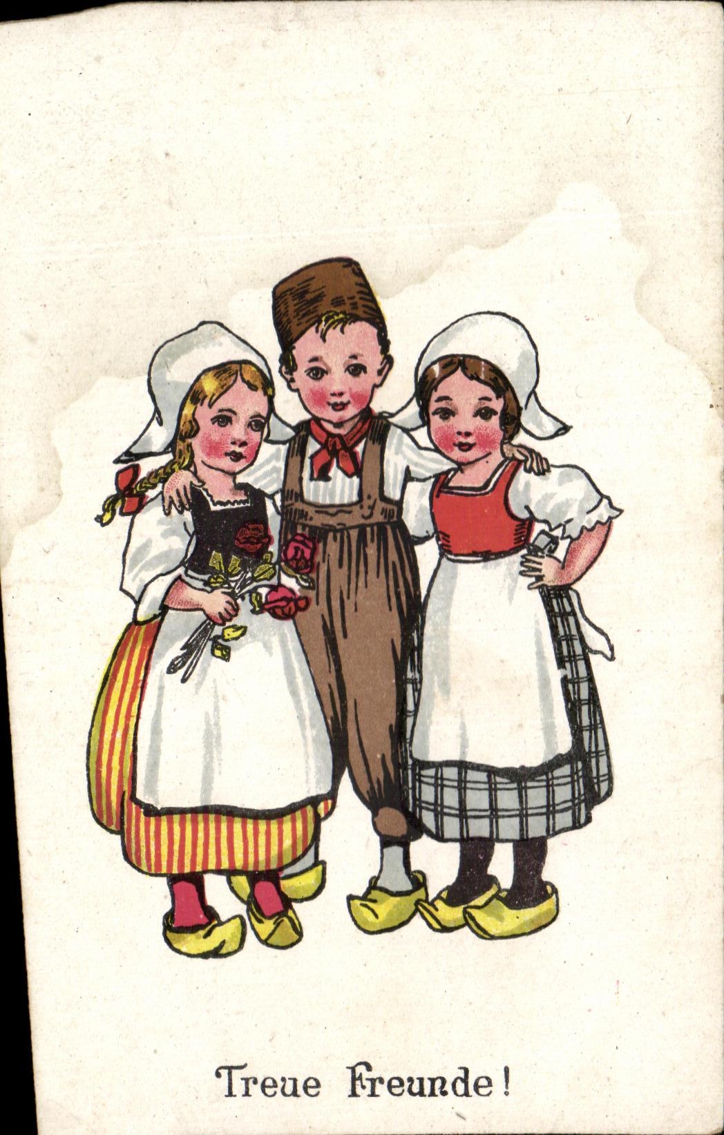 CPA Fantaisie Enfants Folklore 