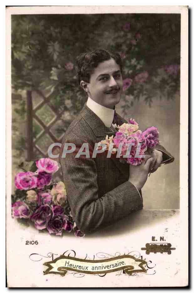 CPA Fantaisie Homme 