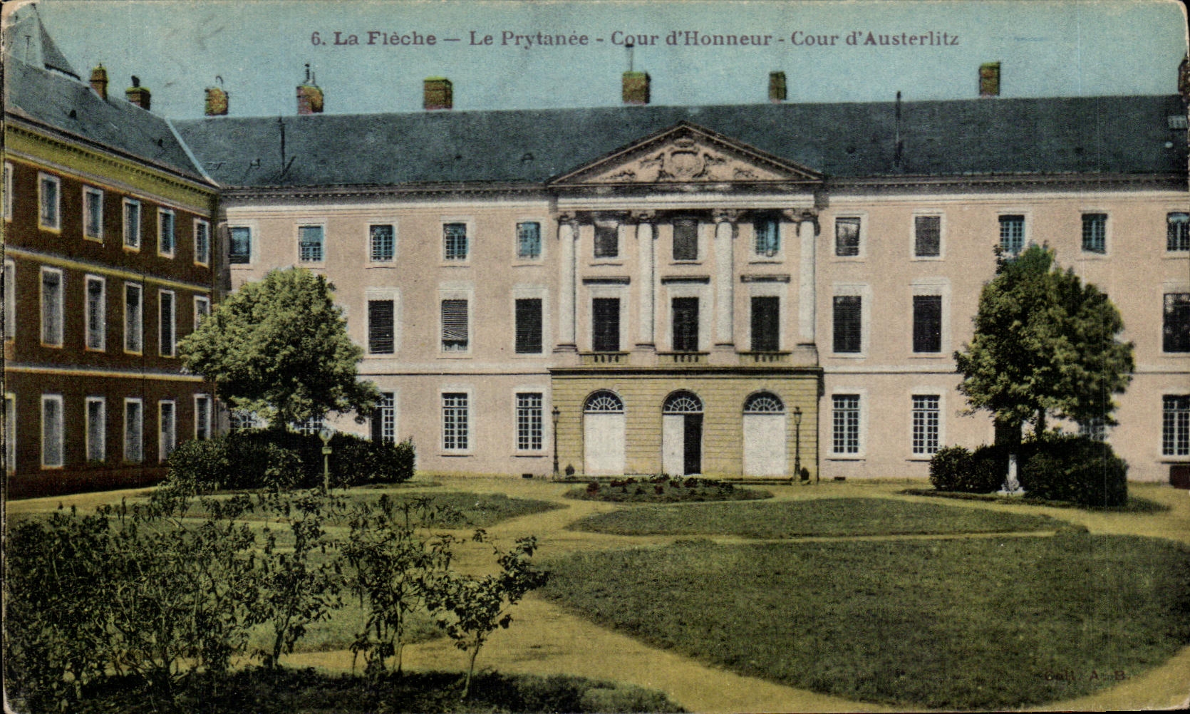 CPA La Fleche Le Prytanee Cour d'Honneur Cour d'Austerlitz