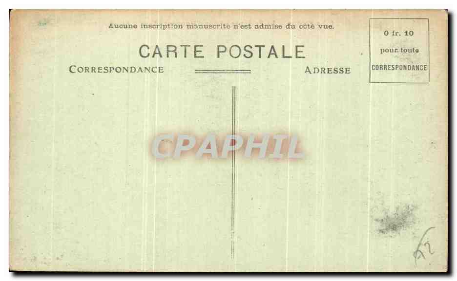 CPA La Fleche Le Prytanee Cour d'Honneur Cour d'Austerlitz — Rückseite