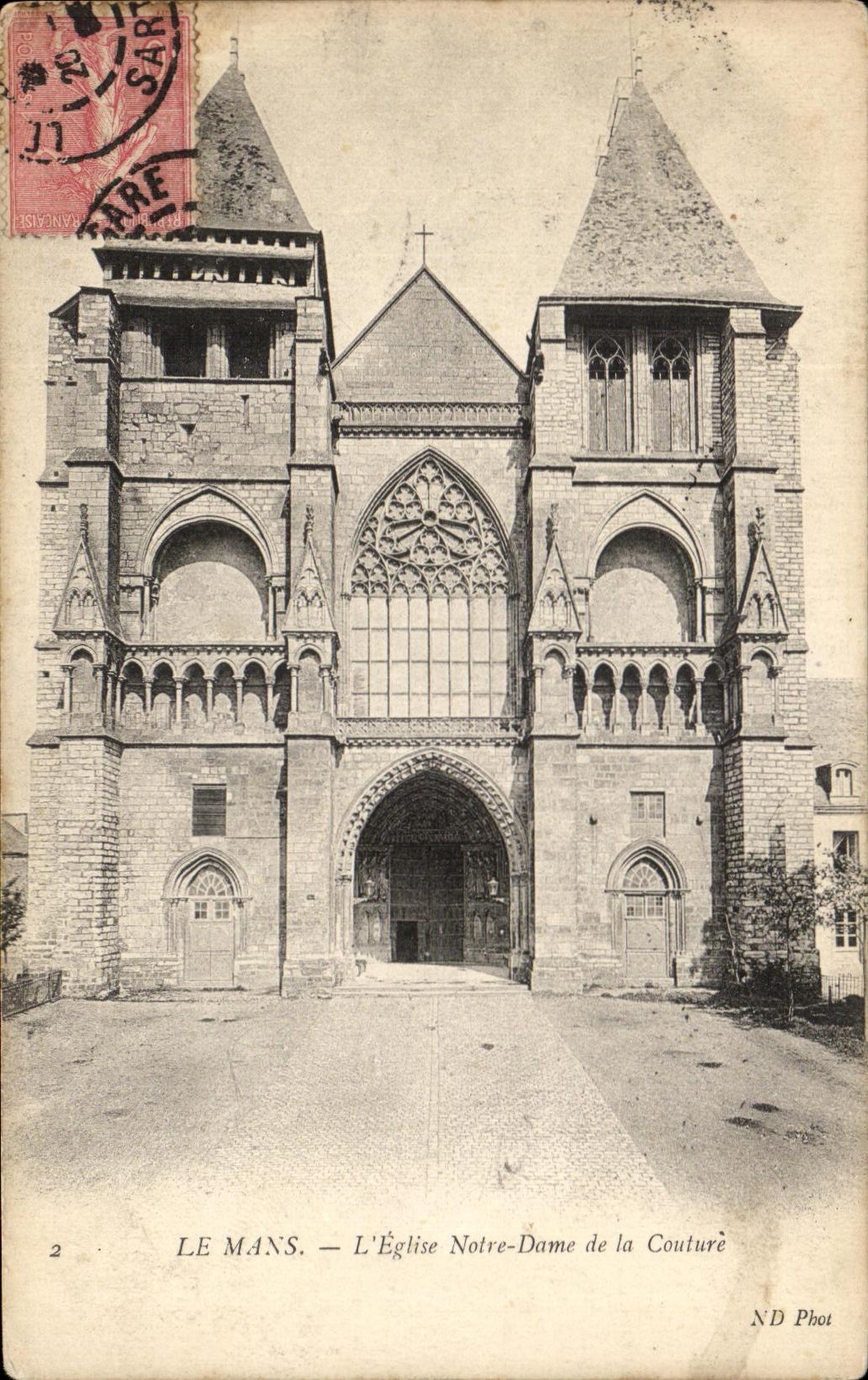Le Mans — L'Église Notre-Dame de la Couture — ND Phot