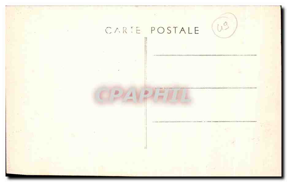CPA La Suze Troisieme Ville de France — Rückseite