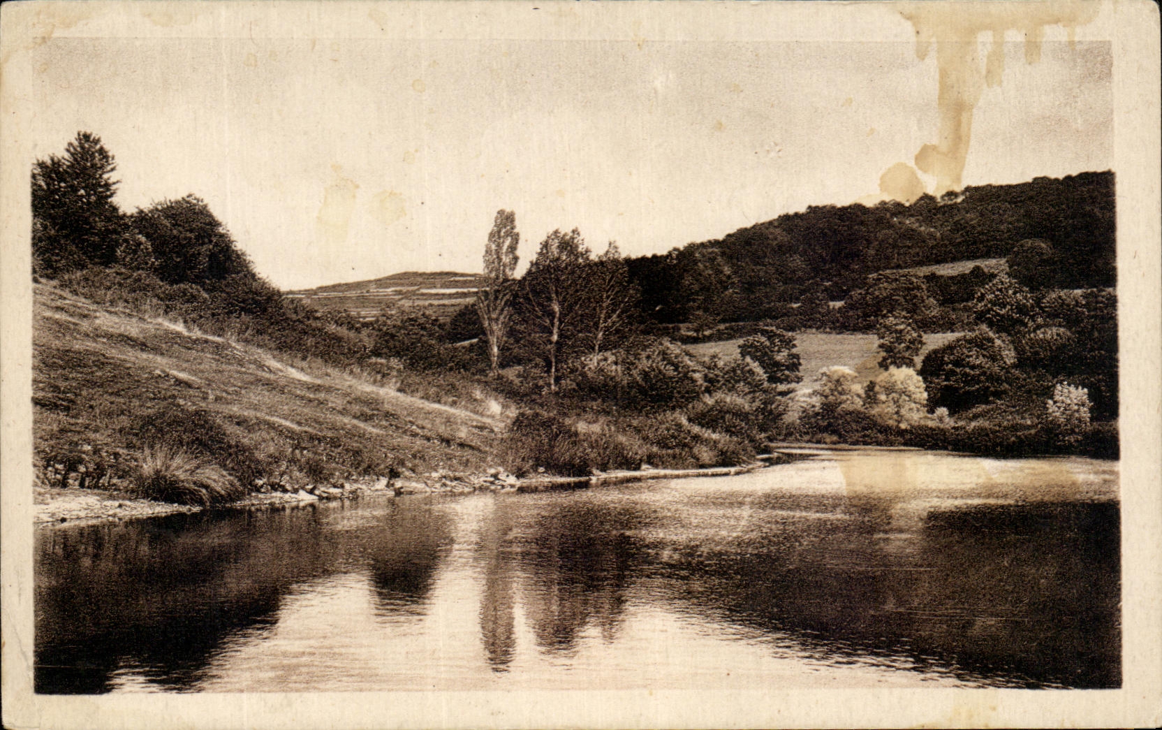 CPA Saint Honore Les Bains Mont Genievre Pres De D'etang De La Queuldre