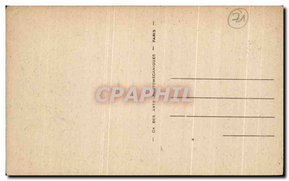 CPA Paray Le Monial Vue Generale — Rückseite