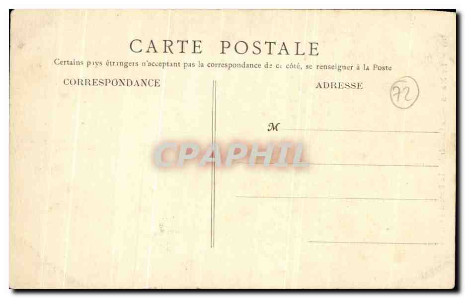 Le Mans — La Cathédrale — La Porte des Orgues — n° 106 — Rückseite