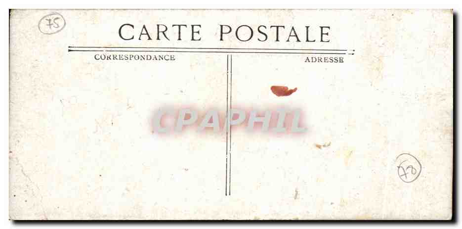 CPA Versailles Palais Du Grand Taianon — Verso