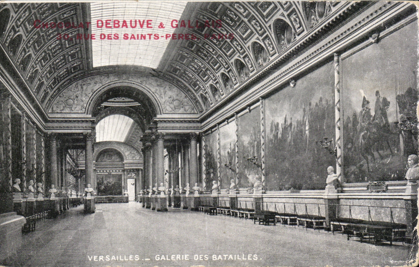 CPA Versailles Galerie Des Batailles