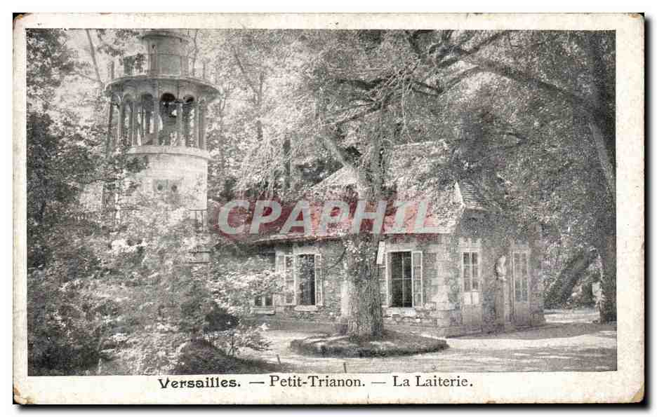 CPA Versailles Petit Trianon La Laiterie