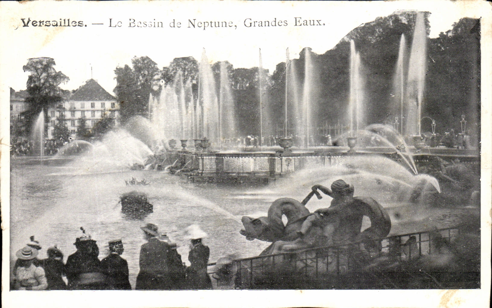 Versailles — Le Bassin de Neptune, Grandes Eaux — éditeur non visible