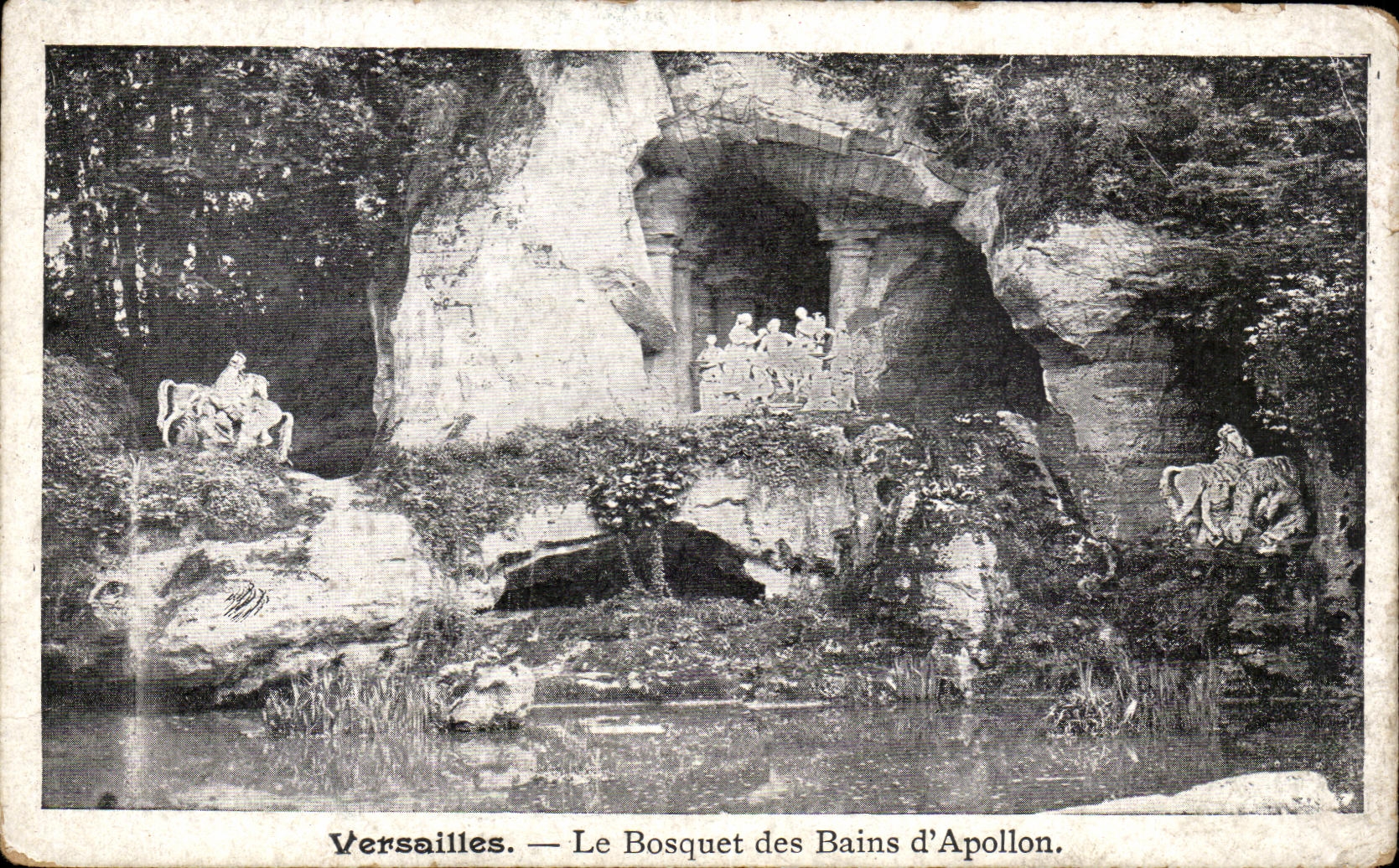 Versailles — Le Bosquet des Bains d'Apollon — Éditeur non visible