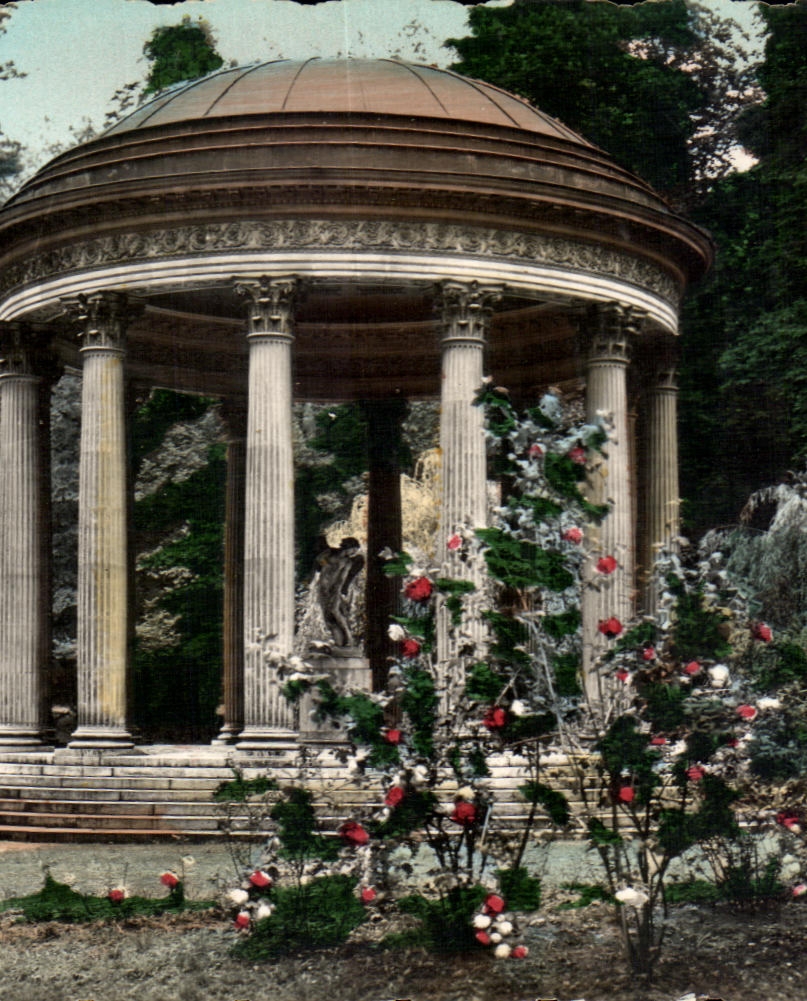 Versailles et ses merveilles — Jardins du petit Trianon. Le temple de l'Amour — André LECONTE, Paris
