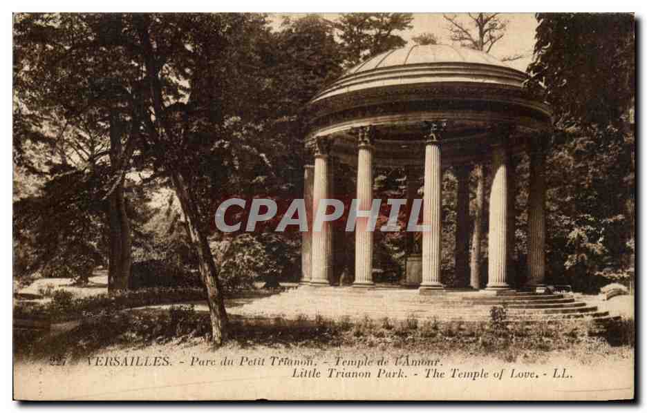 Versailles - Parc du Petit Trianon - Temple de l'Amour - L.L.