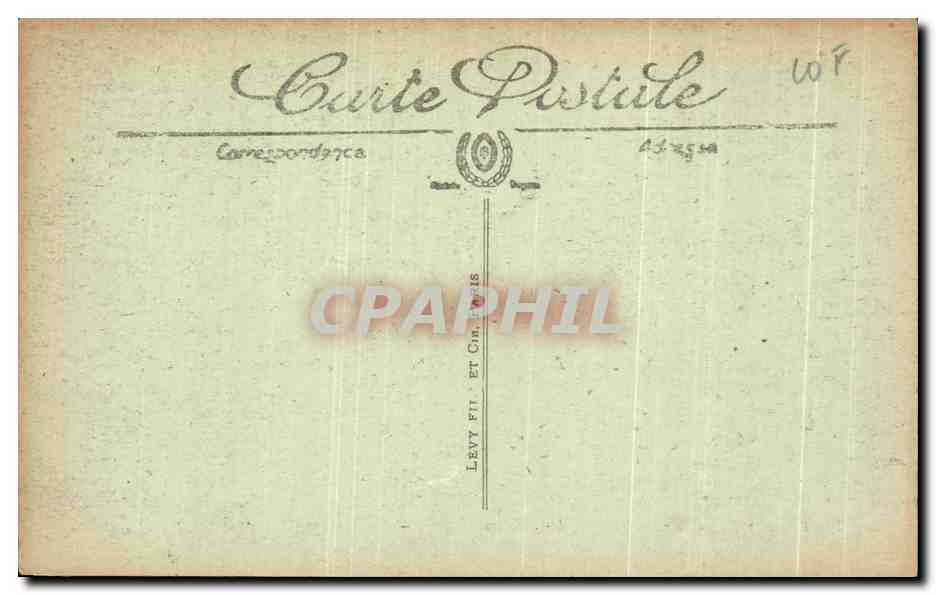 CPA I'Alais De Versailles La Salle du Congres La Tribune  — Verso