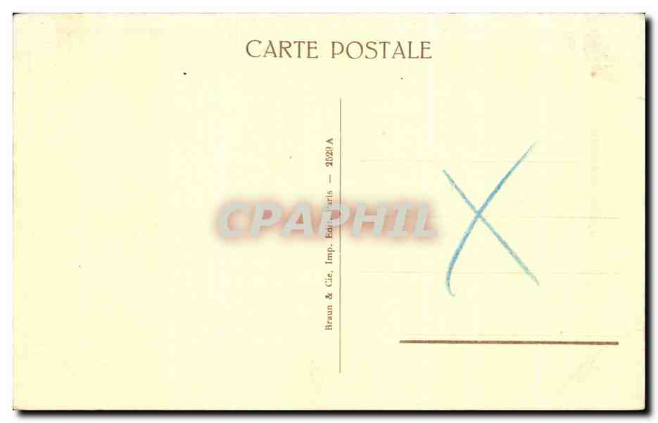 CPA Chateau De Versailles Le Grand Salon De la Reine  — Verso