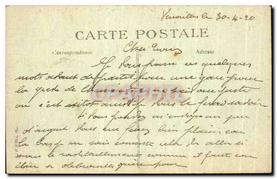 Versailles — Grandes Eaux — Bassin des Cent Tuyaux — Verso