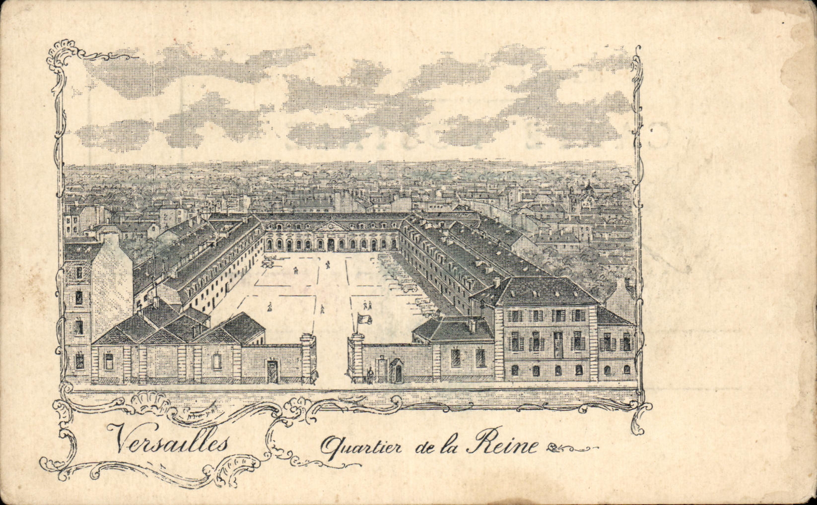 CPA Versailles Quartier de la Reine