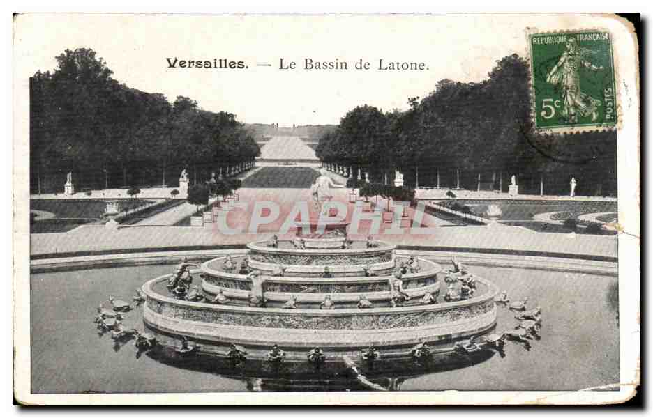 CPA Versailles Le Bassin de Latone