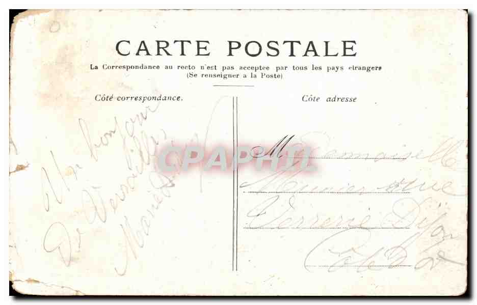 CPA Versailles Le Bassin de Latone — Reverso