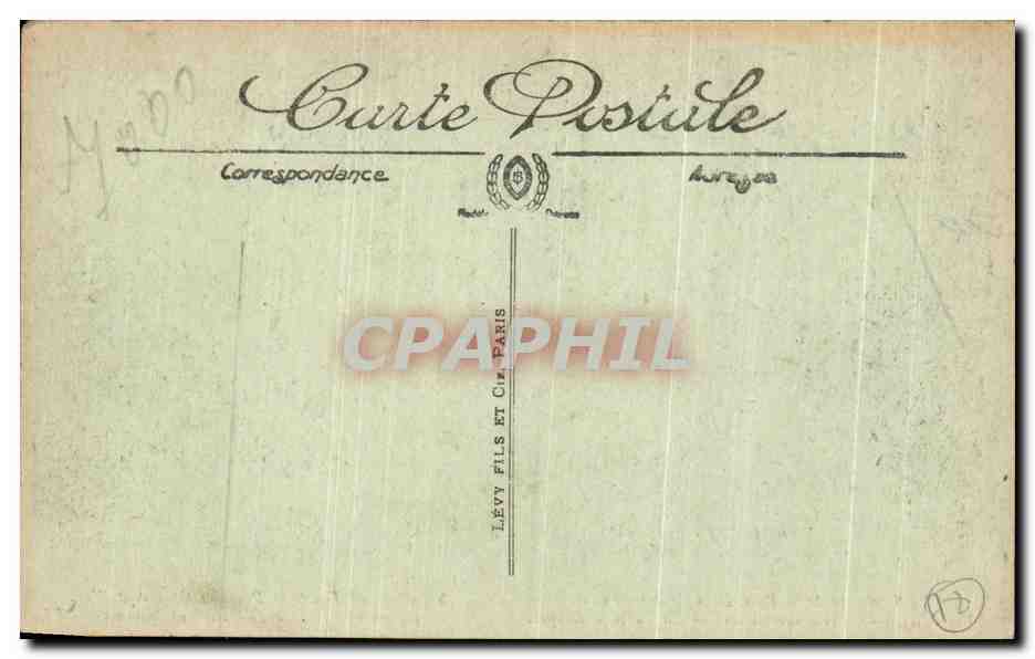CPA Versailles Galerie Des Glaces LaTable Historique Signature de la paix — Verso