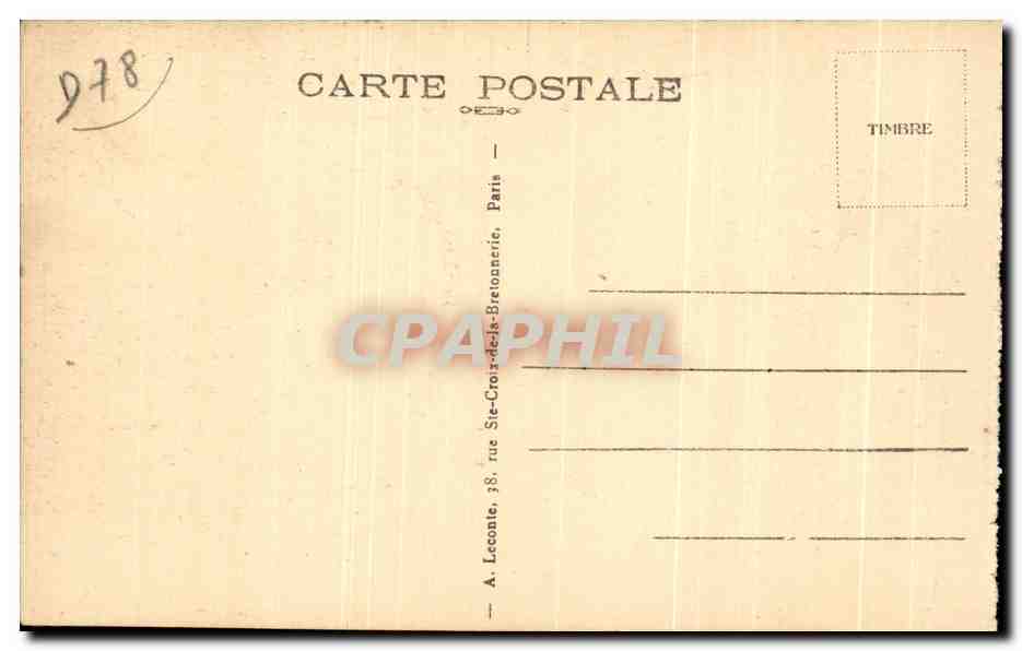 Versailles - Palais du Grand Trianon - A. L. — Verso