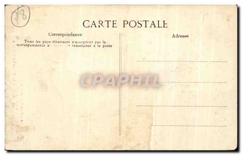 CPA Versailles La Chapelle — Verso