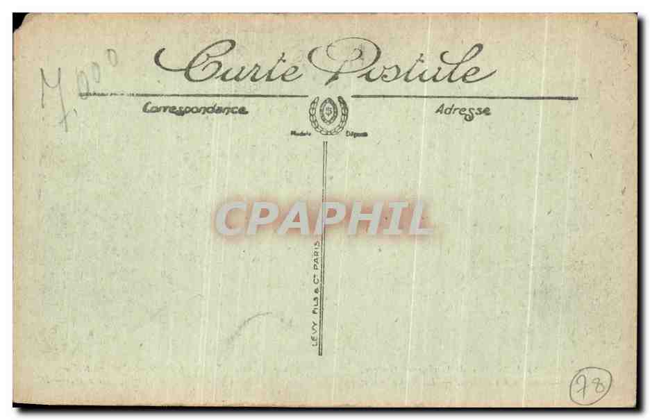 La Signature de la Paix de la Grande Guerre — Versailles — Galerie des Glaces — La Table historique — Verso
