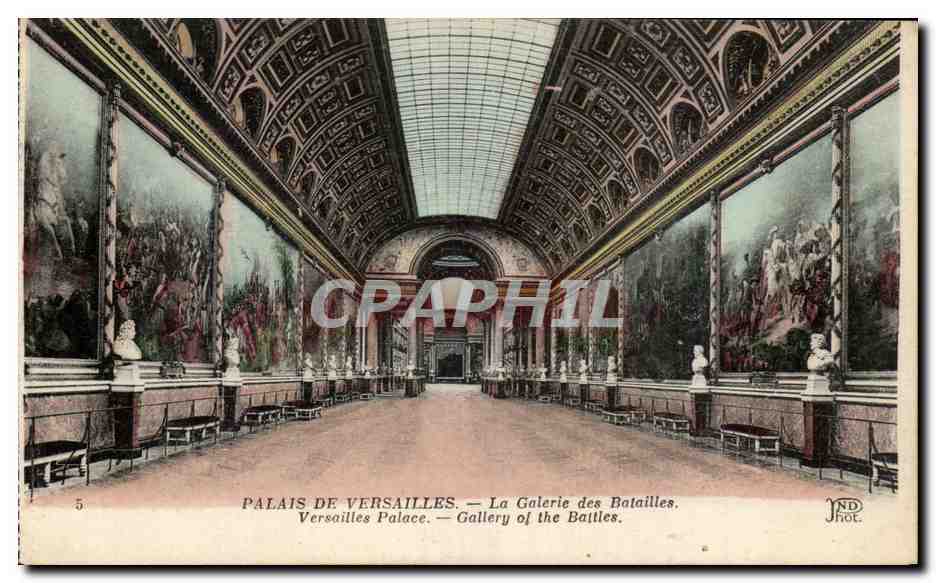 Palais de Versailles — La Galerie des Batailles — JND Phot.