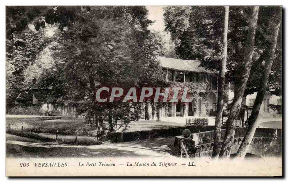 CPA Versailles Le Petit Trianon La Maison du Seigneur