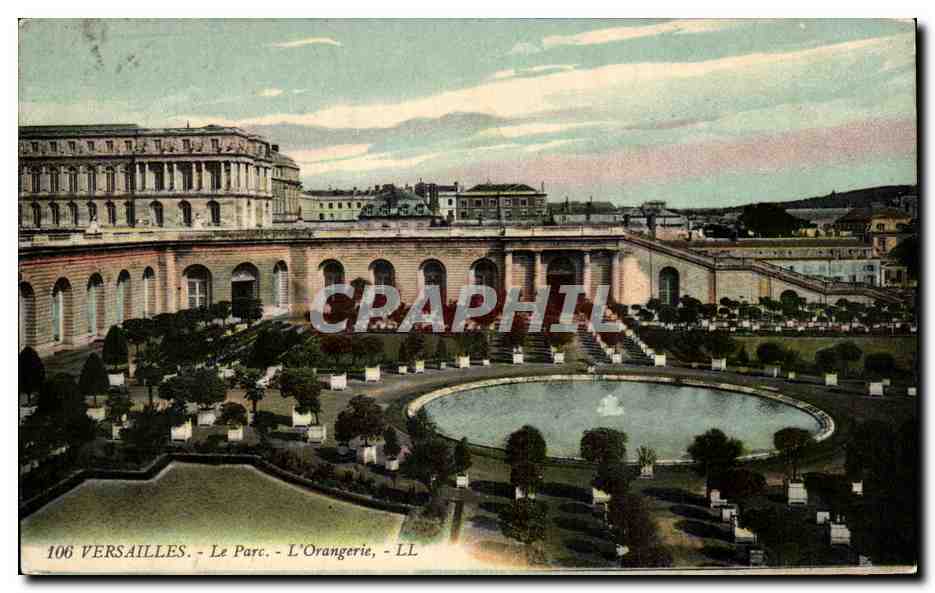 CPA Versailles Le Parc L'Orangerie