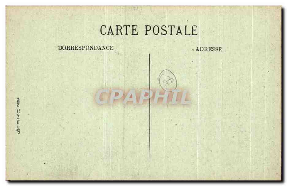 CPA Versailles Bassin de Ceres ou L'Ete Regnaudin — Verso