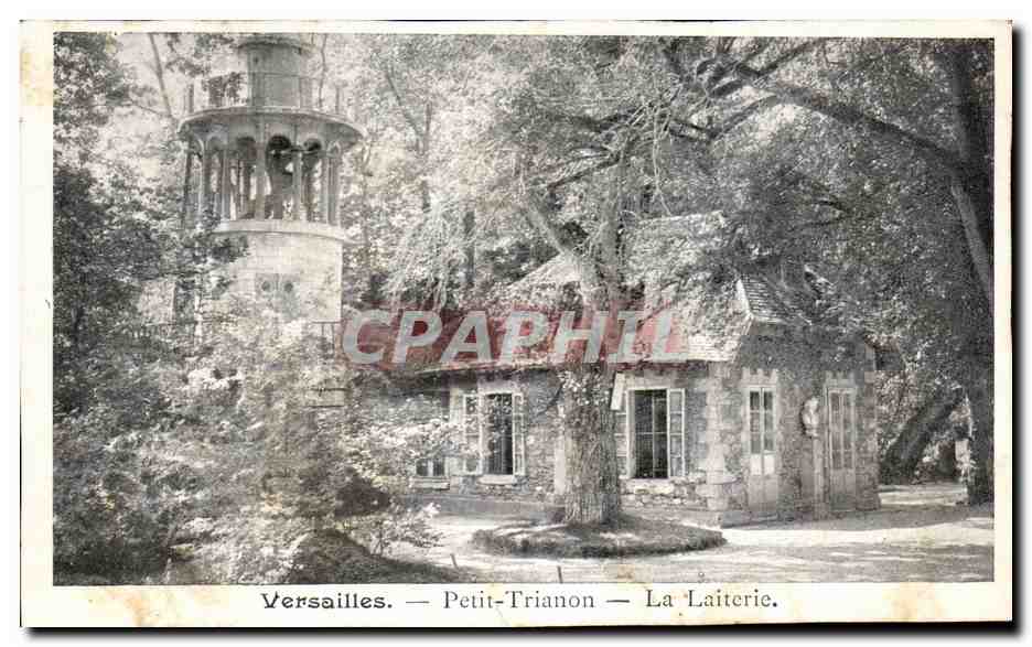 CPA Versailles Petit Trianon La Laiterie