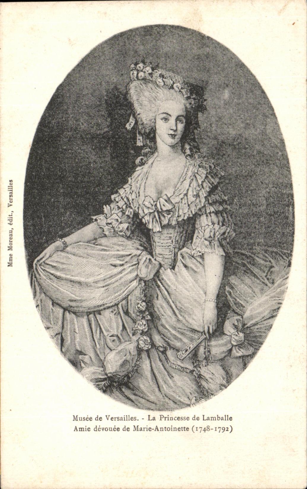 CPA Musee de Versailles La Princesse de Lamballe Amie devouee de Marie Antoinette