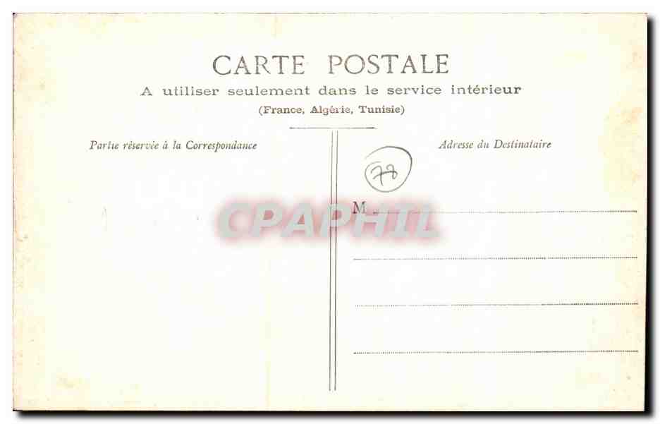 CPA Musee de Versailles La Princesse de Lamballe Amie devouee de Marie Antoinette — Verso