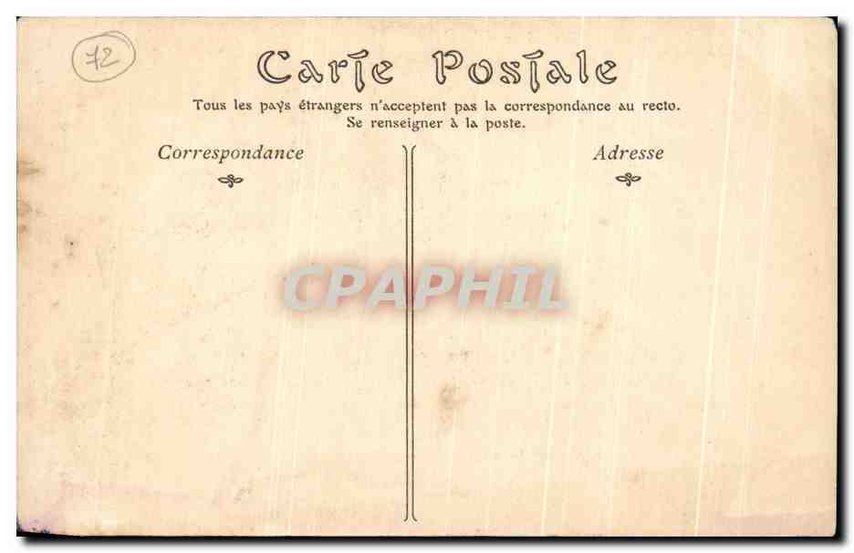 CPA Le Mans Fenetre de la Maison de la Reine Berrengere — Reverso