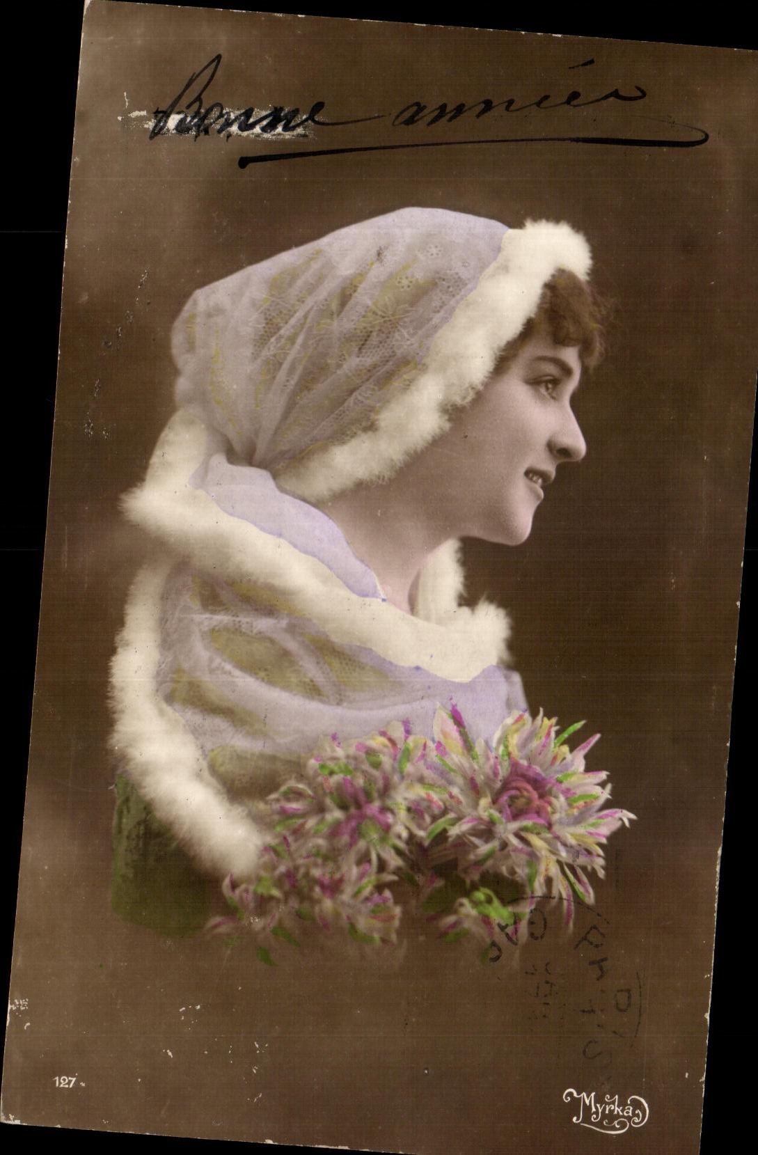 CPA Fantaisie Femme 