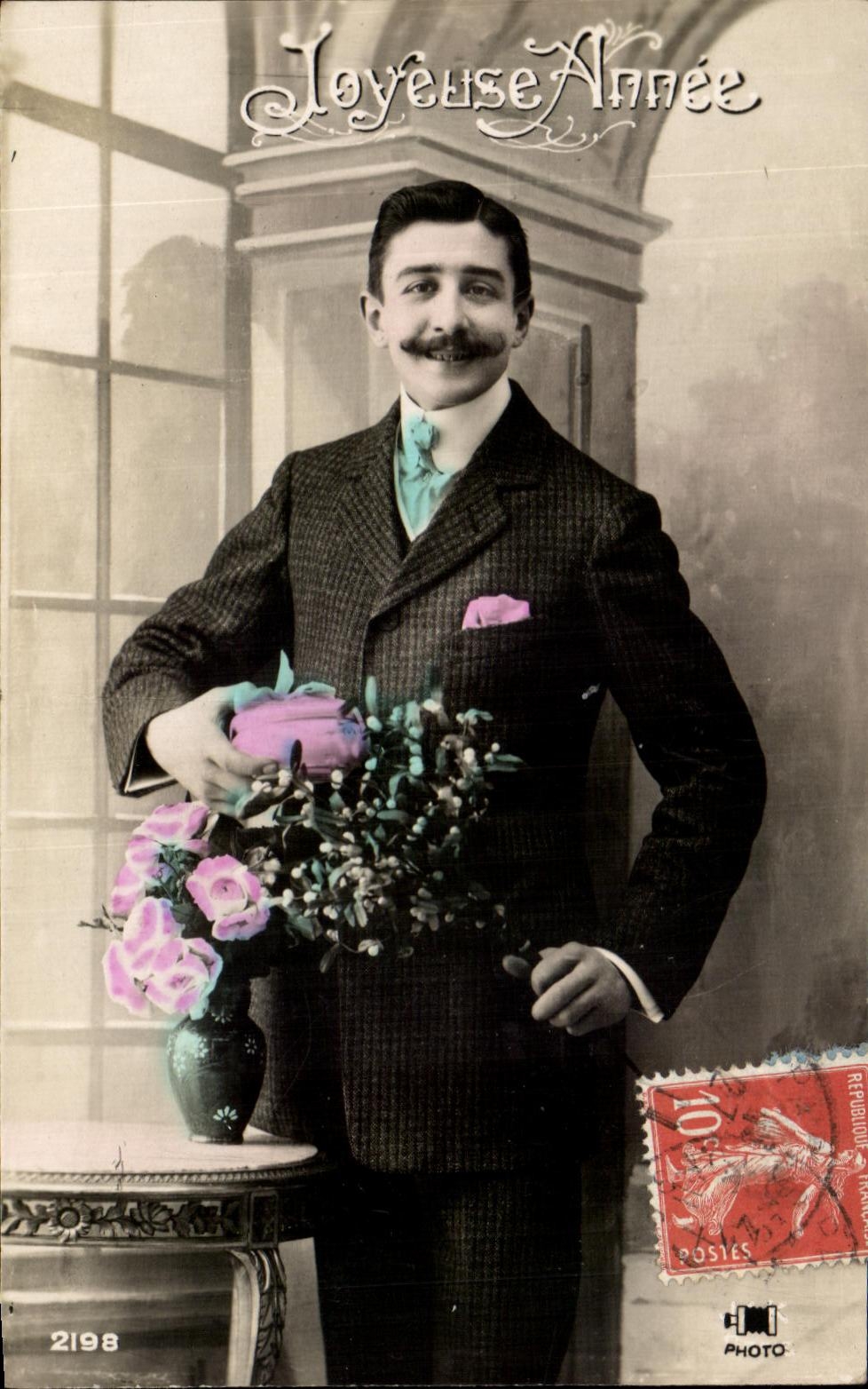 CPA Fantaisie Homme 